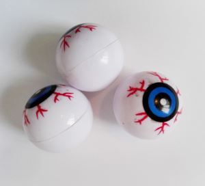 Palla rimbalzante occhi