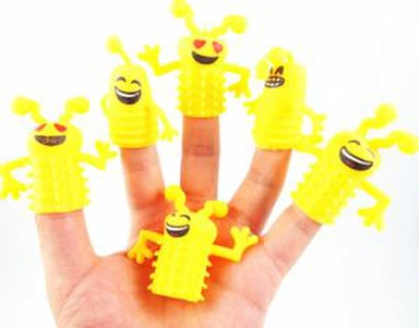 Giocattolo di burattini Happy Face Finger
