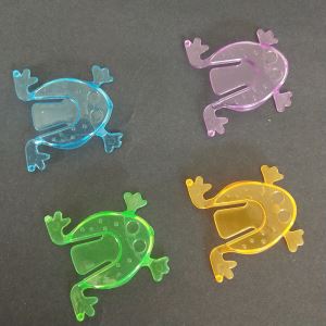Mini giocattolo di plastica rana